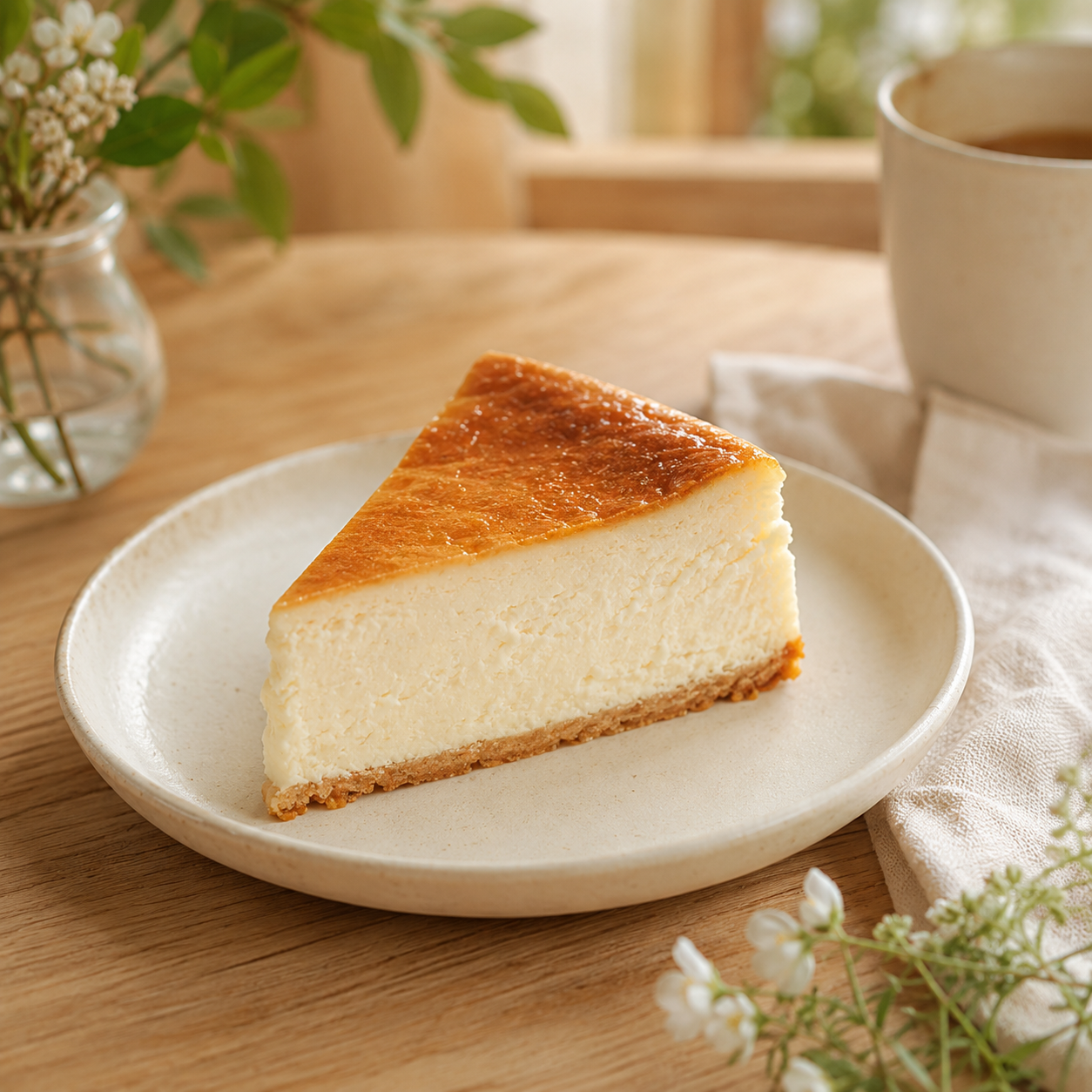 ほっこりチーズケーキ
